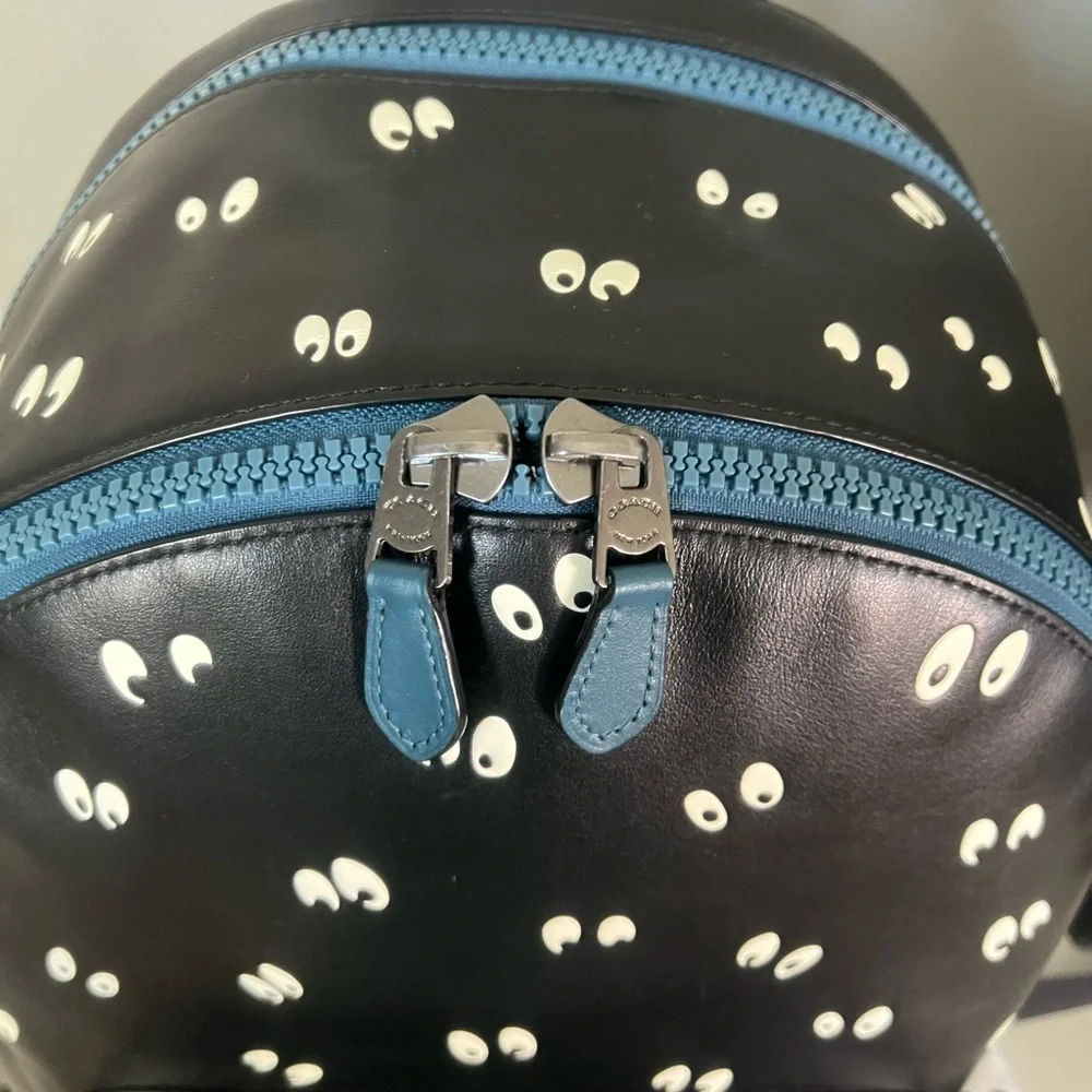 Disney X Coach Spooky Eyes Dark Fairytale Leather BackPack